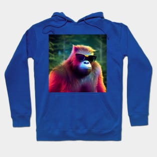 Dope Sasquatch in Nature Hoodie